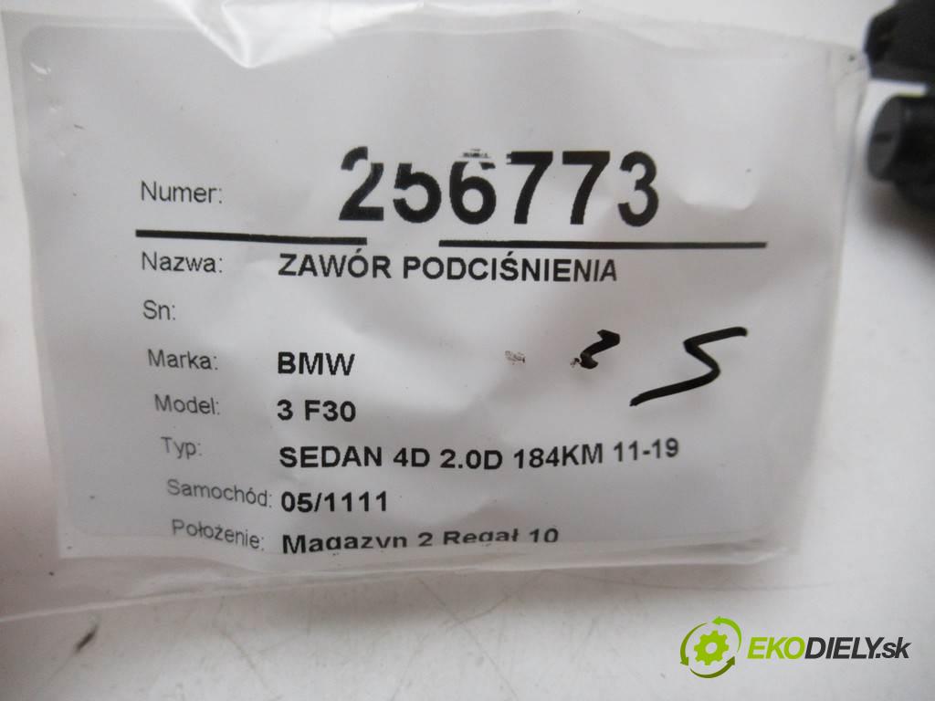 BMW 3 F30  2015 135 kW SEDAN 4D 2.0D 184KM 11-19 2000 Ventil tlaku 7810831 (Ventily)
