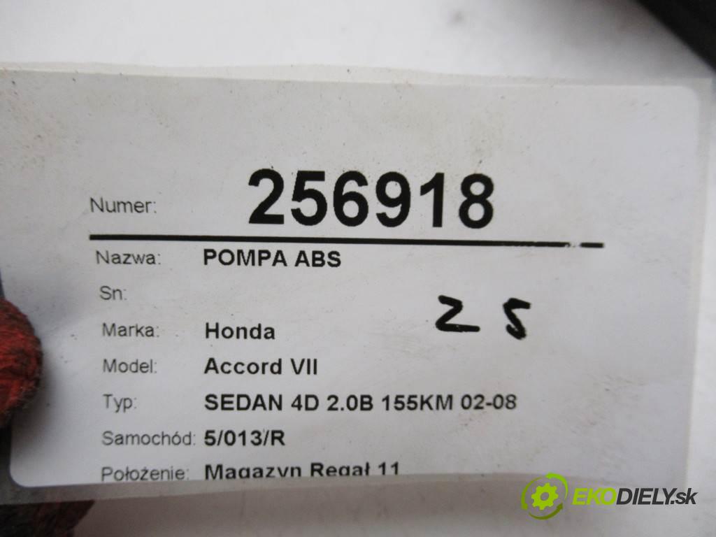 Honda Accord VII  2004 114KW SEDAN 4D 2.0B 155KM 02-08 2000 pumpa ABS  (Pumpy brzdové)