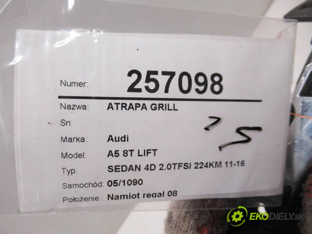 Audi A5 8T LIFT  2015 165 kW SEDAN 4D 2.0TFSI 224KM 11-16 2000 mřížka maska 8T0853651G (Mřížky (masky) chladičů)