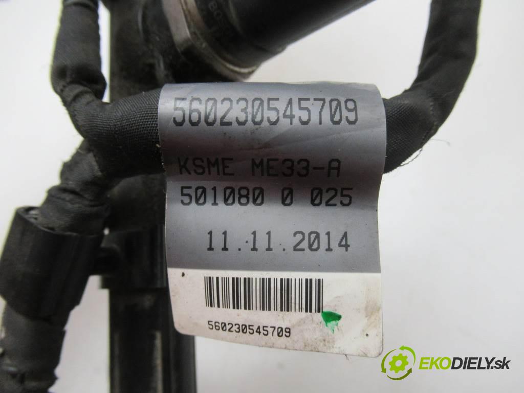 Audi A5 8T LIFT  2015 165 kW SEDAN 4D 2.0TFSI 224KM 11-16 2000 Lišta vstrekovacia Vstrekovacie ventily 06L971627A (Vstrekovacie lišty)