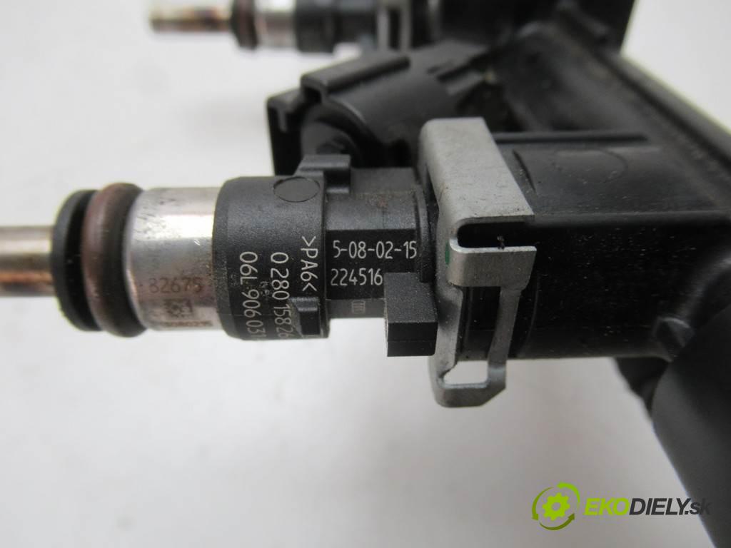 Audi A5 8T LIFT  2015 165 kW SEDAN 4D 2.0TFSI 224KM 11-16 2000 Lišta vstrekovacia Vstrekovacie ventily 06L971627A (Vstrekovacie lišty)