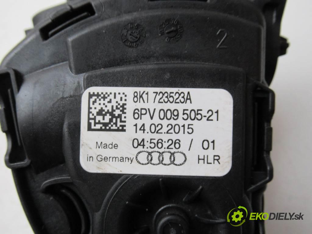 Audi A5 8T LIFT  2015 165 kW SEDAN 4D 2.0TFSI 224KM 11-16 2000 Potenciometer plynového pedálu 8K1723523A (Pedále)