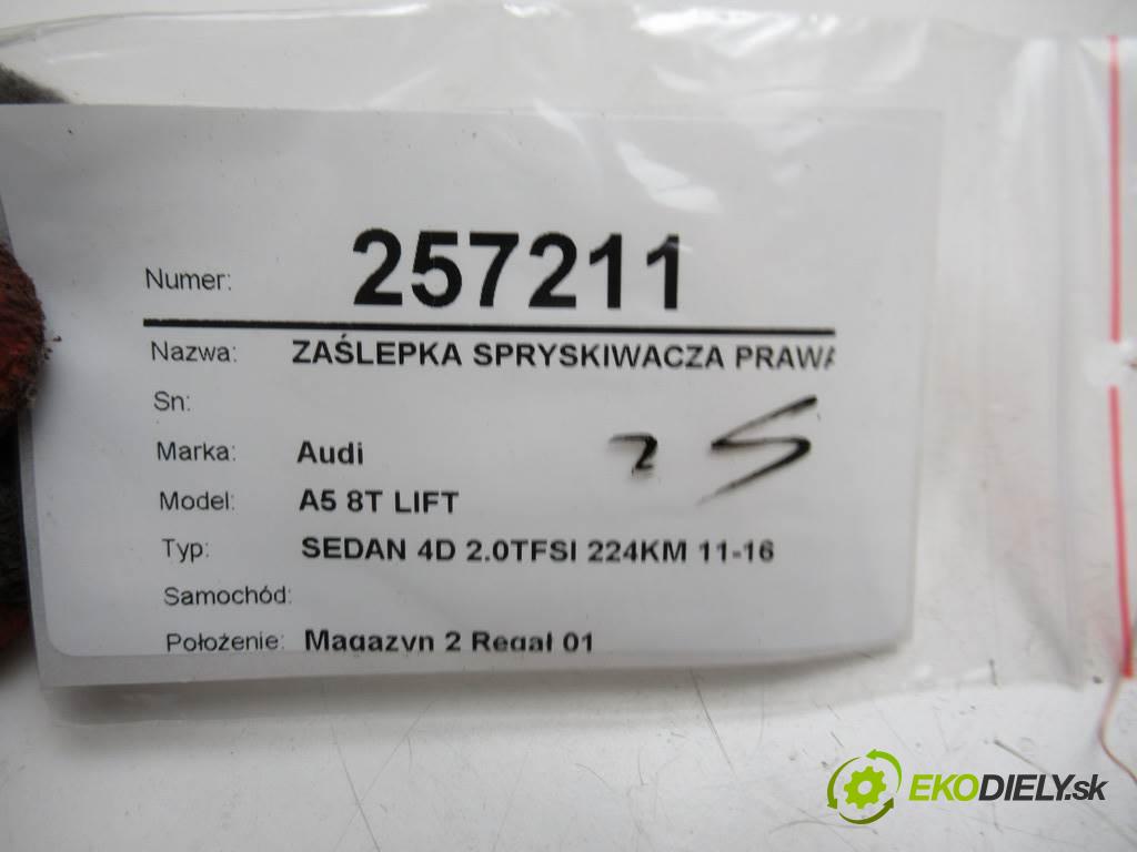 Audi A5 8T LIFT    SEDAN 4D 2.0TFSI 224KM 11-16  Kryt ostrekovača pravá 8T0955636A