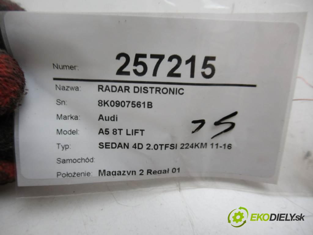 Audi A5 8T LIFT    SEDAN 4D 2.0TFSI 224KM 11-16  radar DISTRONIC 8K0907561B