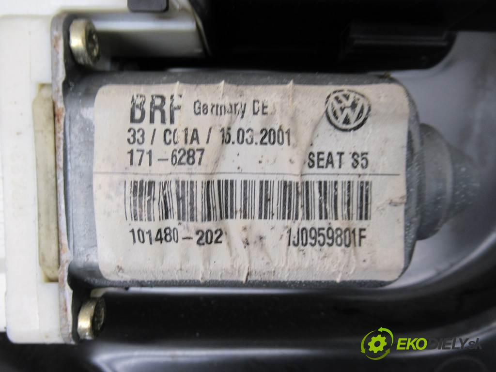 Seat Toledo II  2001 81 kW 1.9TDI 110KM 98-04 1900 Mechanizmus okna predný ľavy 1M1837729H (Predné ľavé)