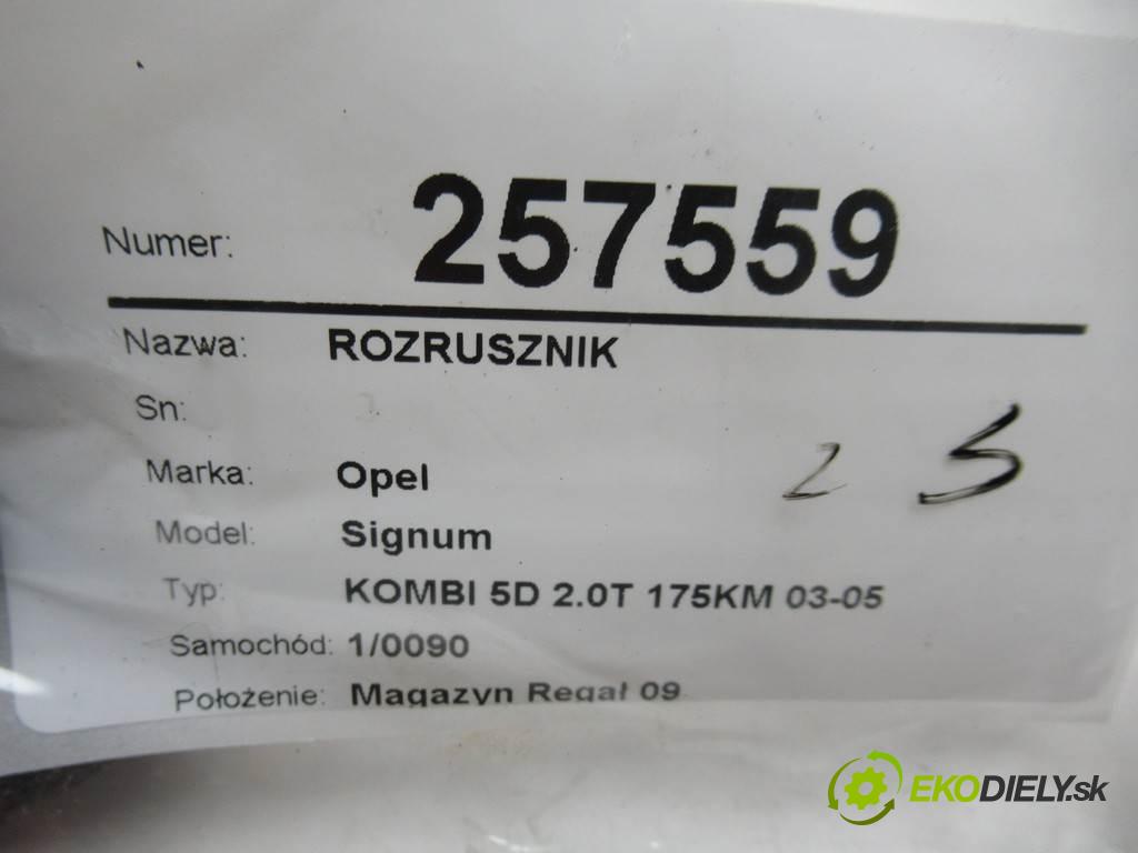 Opel Signum  2002 129 kW KOMBI 5D 2.0T 175KM 03-05 2000 Štartér  (Štartéry)