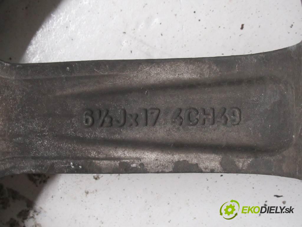 Renault     17 6,5J 4X100 ET49  disky hliníkové - 17  (Hliníkové)