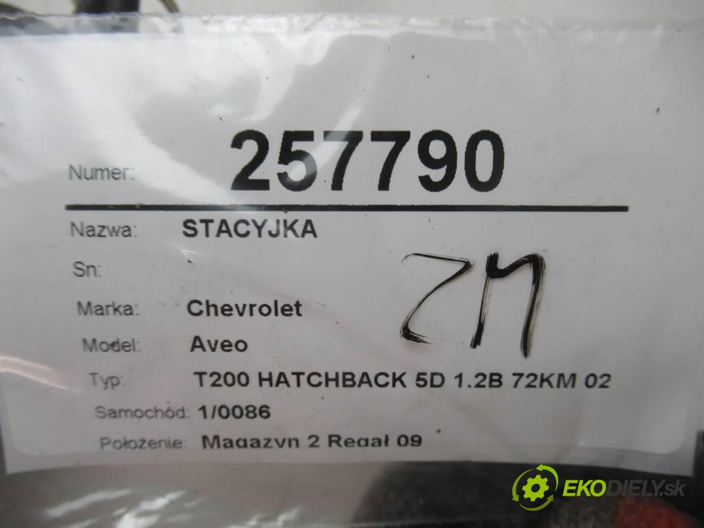 Chevrolet Aveo  2004 53 kW T200 HATCHBACK 5D 1.2B 72KM 02-11 1100 spinačka 96540559 (Spínacie skrinky a kľúče)