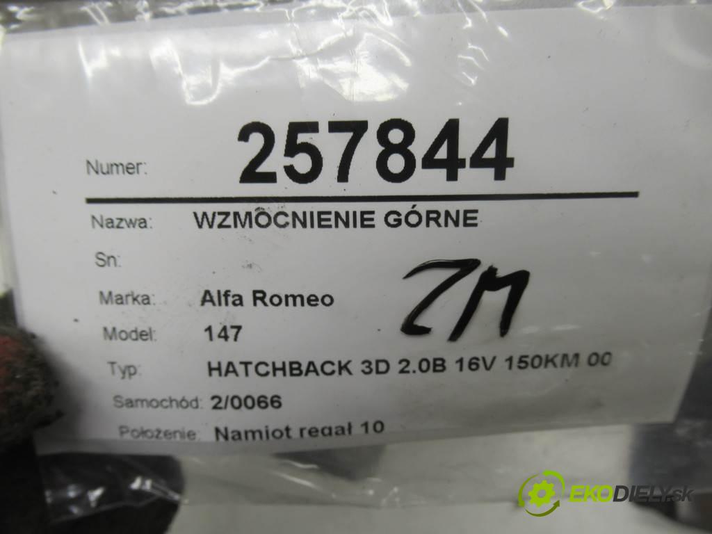 Alfa Romeo 147  2000 110kw HATCHBACK 3D 2.0B 16V 150KM 00-10 2000 výztuha horní