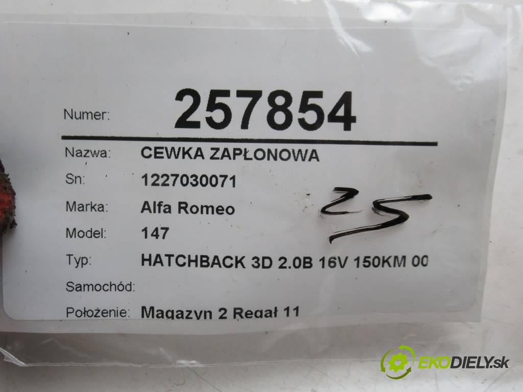 Alfa Romeo 147    HATCHBACK 3D 2.0B 16V 150KM 00-10  cívka zapalovací 1227030071 (Zapalovací cívky, moduly)