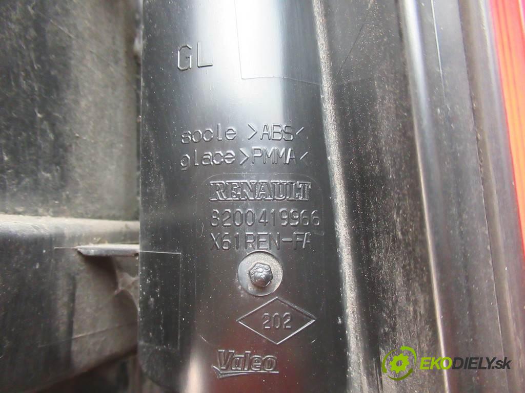 Renault Kangoo II  2009 63 kW III 1.5DCI 86KM 08-13 1500 světlo zadní část levá strana horní 8200419966