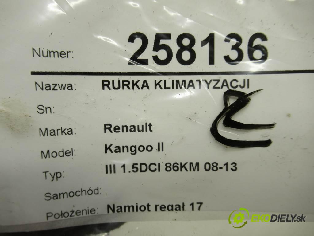 Renault Kangoo II    III 1.5DCI 86KM 08-13  rúrka klimatizácie 05101618 (Rúrky klimatizácie)