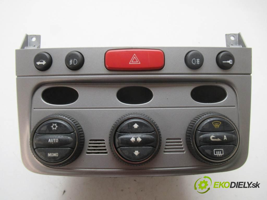 Alfa Romeo 147  2001 88 kW HATCHBACK 3D 1.6B 120KM 00-10 1600 Panel ovládania kúrenia 07353063490 (Prepínače, spínače, tlačidlá a ovládače kúrenia)
