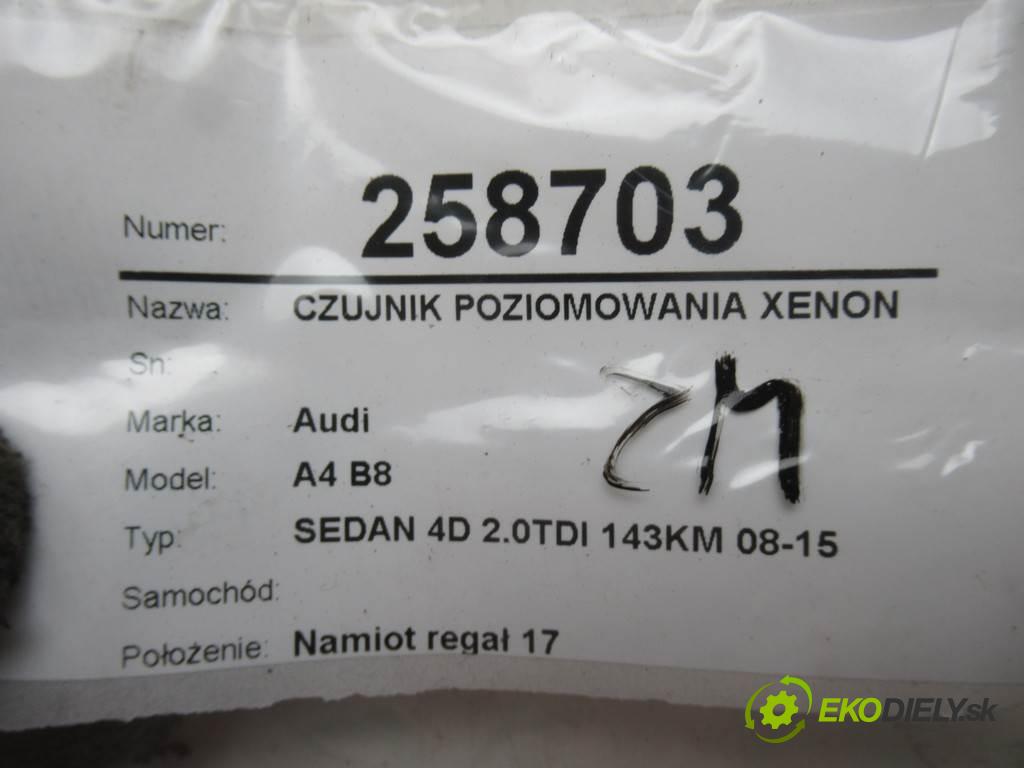 Audi A4 B8    SEDAN 4D 2.0TDI 143KM 08-15  snímač nastavení XENON  (Snímače)