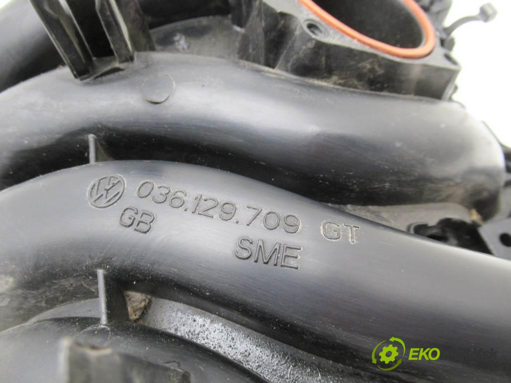 Skoda Fabia II  2008 63 kW HATCHBACK 5D 1.4B 86KM 07-14 1400 Potrubie sacie, sanie 036129709GT (Sacie potrubia)