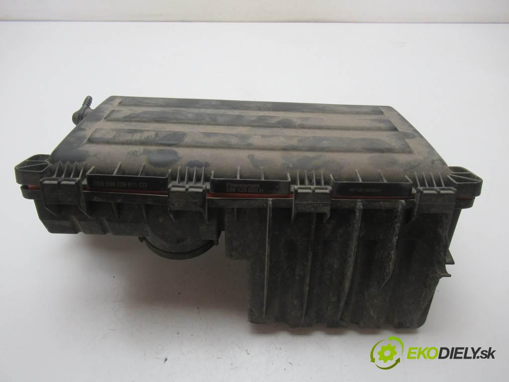 Skoda Fabia II  2008 63 kW HATCHBACK 5D 1.4B 86KM 07-14 1400 obal filtra vzduchu 036129611CD (Kryty filtrů)