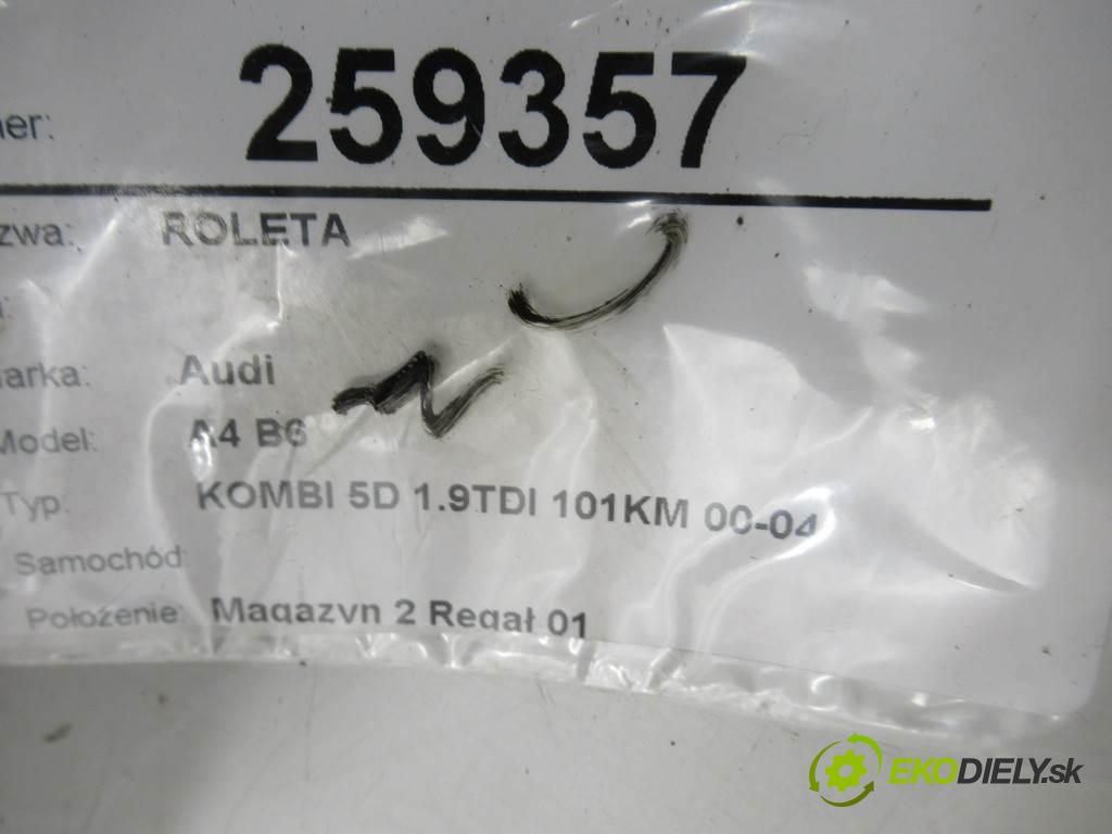 Audi A4 B6    KOMBI 5D 1.9TDI 101KM 00-04  Roleta  (Rolety kufru)