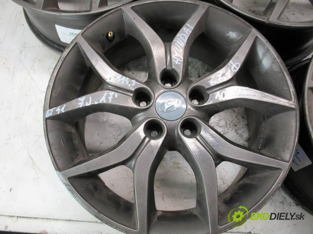 Hyundai     17 7J 5X114,3 ET41  disky hliníkové - 17  (Hliníkové)