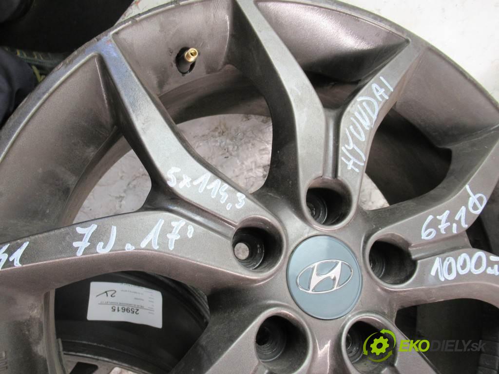 Hyundai     17 7J 5X114,3 ET41  disky hliníkové - 17  (Hliníkové)