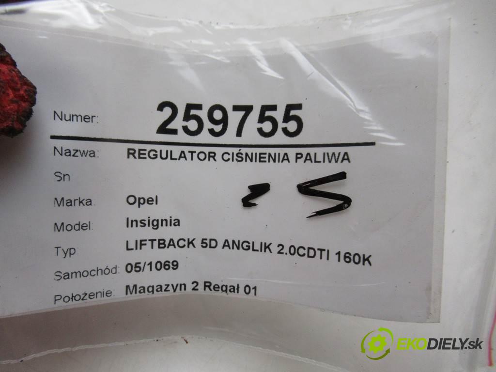 Opel Insignia  2010  LIFTBACK 5D ANGLIK 2.0CDTI 160KM 08-13 2000 Regulátor tlaku paliva 0928400680 (Ostatné)