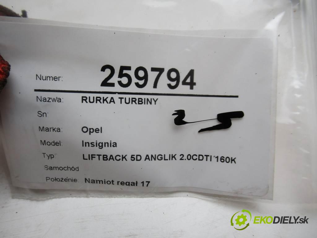 Opel Insignia    LIFTBACK 5D ANGLIK 2.0CDTI 160KM 08-13  rúrka turba 55566148 (Hadice)