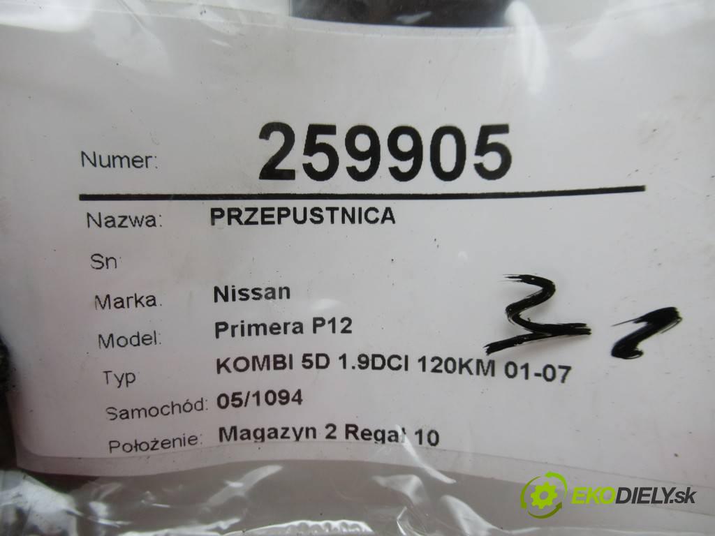 Nissan Primera P12  2005 88 kW KOMBI 5D 1.9DCI 120KM 01-07 1870 Škrtiaca klapka  (Škrtiace klapky)