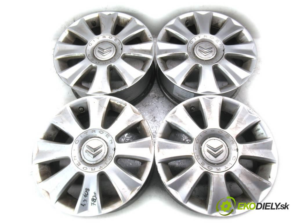 Citroen     16 6,5J 4x108 ET26  disky hliníkové - 16  (Hliníkové)