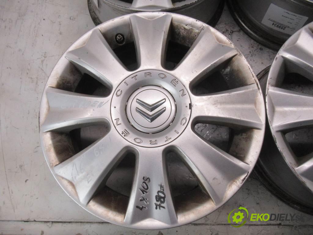 Citroen     16 6,5J 4x108 ET26  disky hliníkové - 16  (Hliníkové)