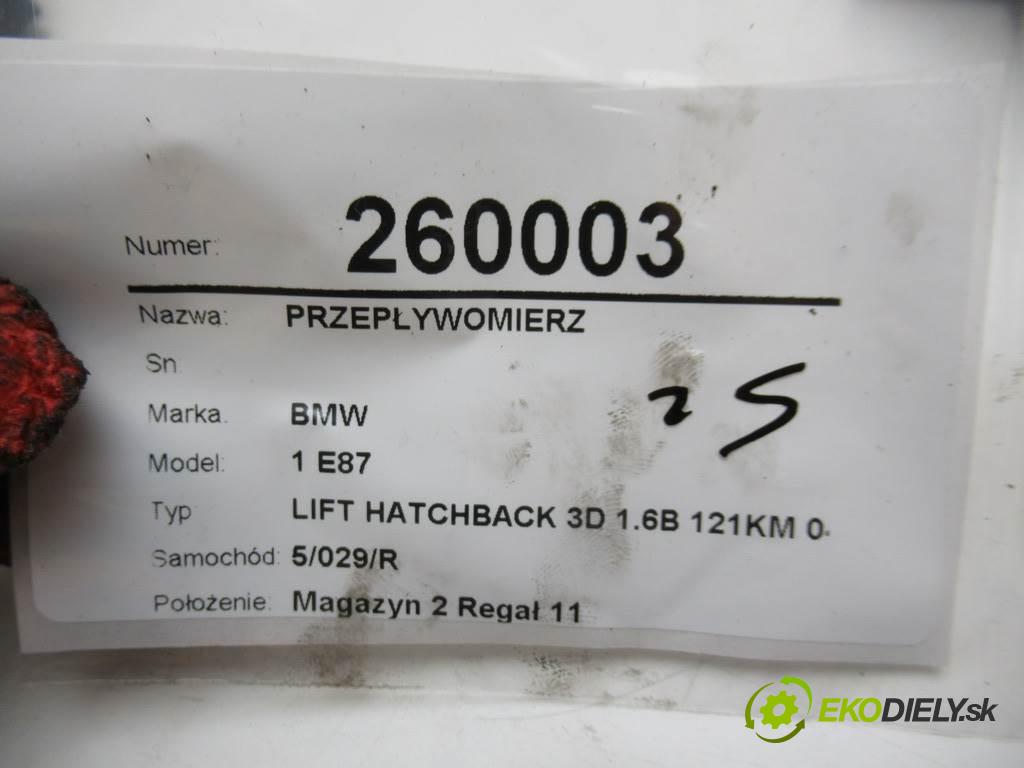 BMW 1 E87  2008 90 kW LIFT HATCHBACK 3D 1.6B 121KM 04-11 1600 Váha vzduchu 722684090 (Váhy vzduchu)