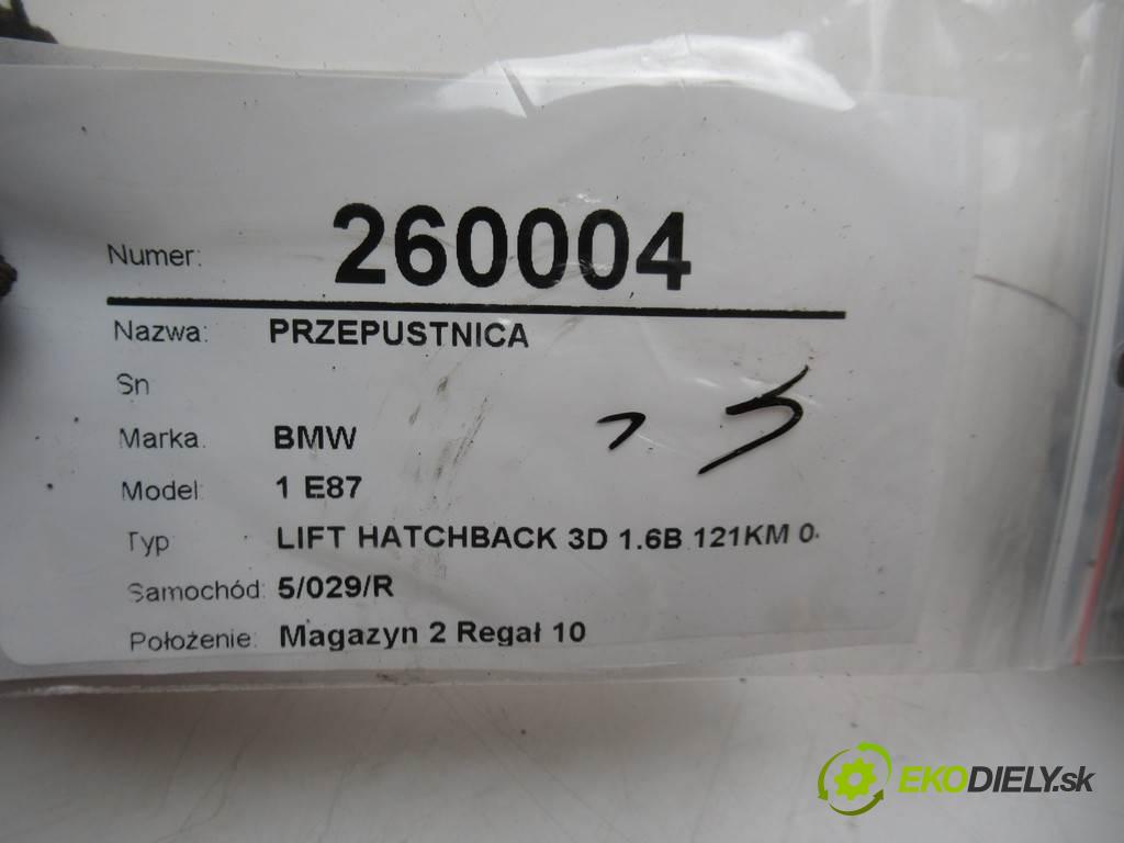 BMW 1 E87  2008 90 kW LIFT HATCHBACK 3D 1.6B 121KM 04-11 1600 Škrtiaca klapka 7561067 (Škrtiace klapky)