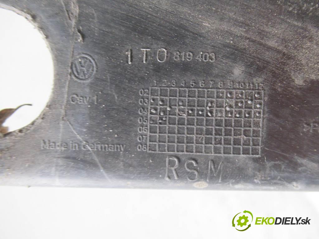 Volkswagen Touran  2005 103kw 2.0TDI 140KM 03-15 1968 torpédo plast pod čelní okno 1T0819403 (Torpéda)