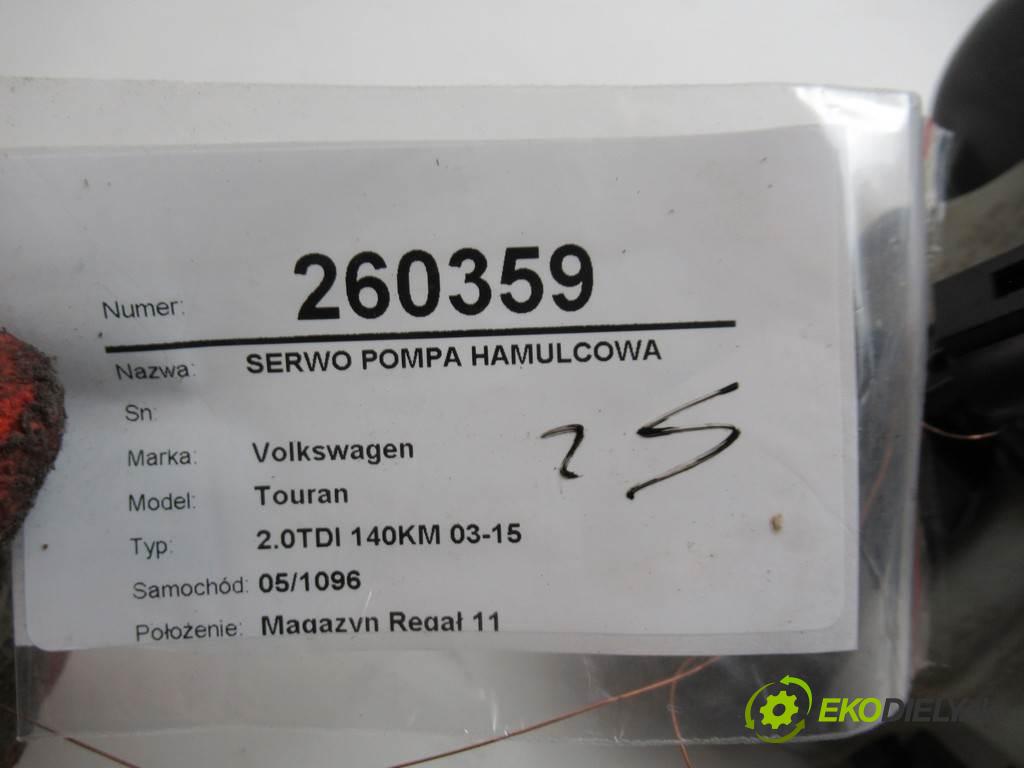 Volkswagen Touran  2005 103kw 2.0TDI 140KM 03-15 1968 Posilovač Pumpa brzdová 1T1614105G (Posilňovače bŕzd)
