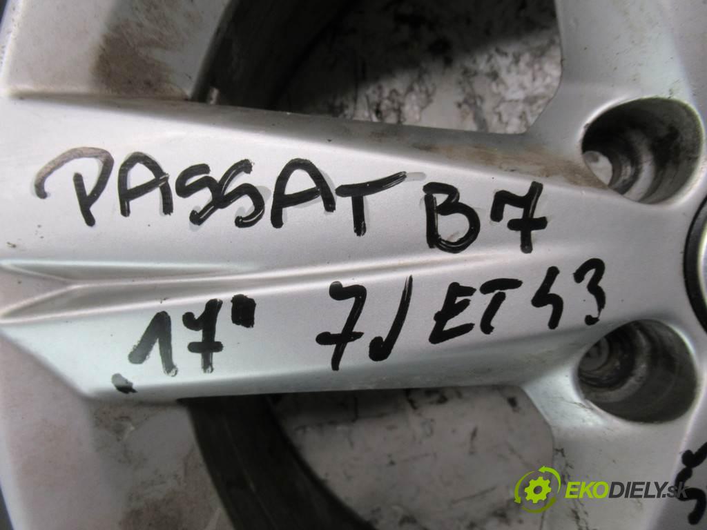 Volkswagen Passat B7    17 7J 5x112 ET43  disky hliníkové - 17  (Hliníkové)