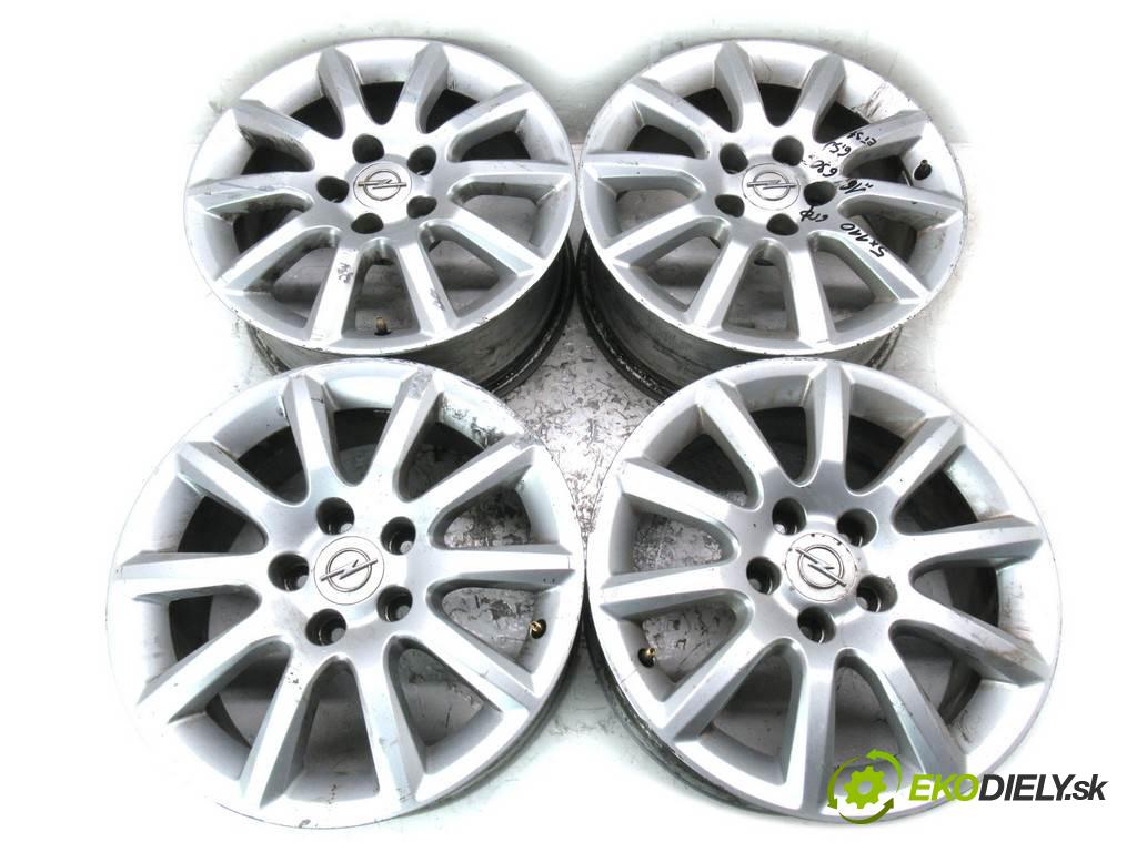 Opel Astra H    16 6,5J 5X110 ET37  disky hliníkové - 16  (Hliníkové)