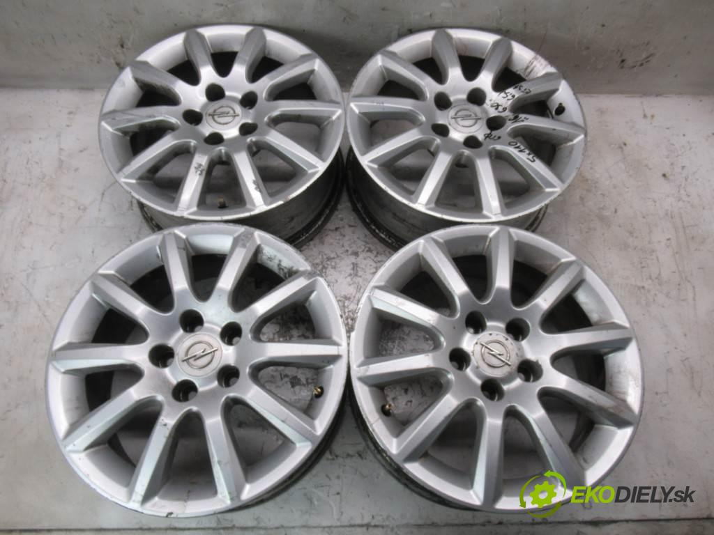Opel Astra H    16 6,5J 5X110 ET37  disky hliníkové - 16  (Hliníkové)