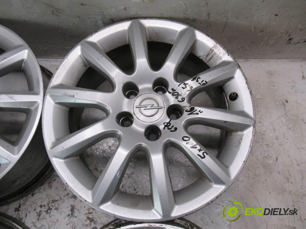 Opel Astra H    16 6,5J 5X110 ET37  disky hliníkové - 16  (Hliníkové)