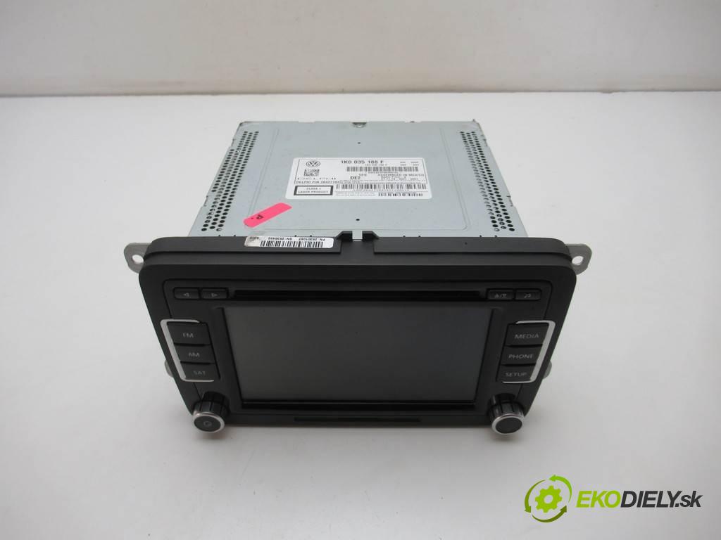 Volkswagen Passat B7  2015 110 kW USA SEDAN 4D 2.0TDI 150KM 11-18 2000 RADIO 1K0035188F (Audio zariadenia)