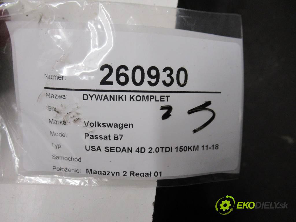 Volkswagen Passat B7    USA SEDAN 4D 2.0TDI 150KM 11-18  koberce -