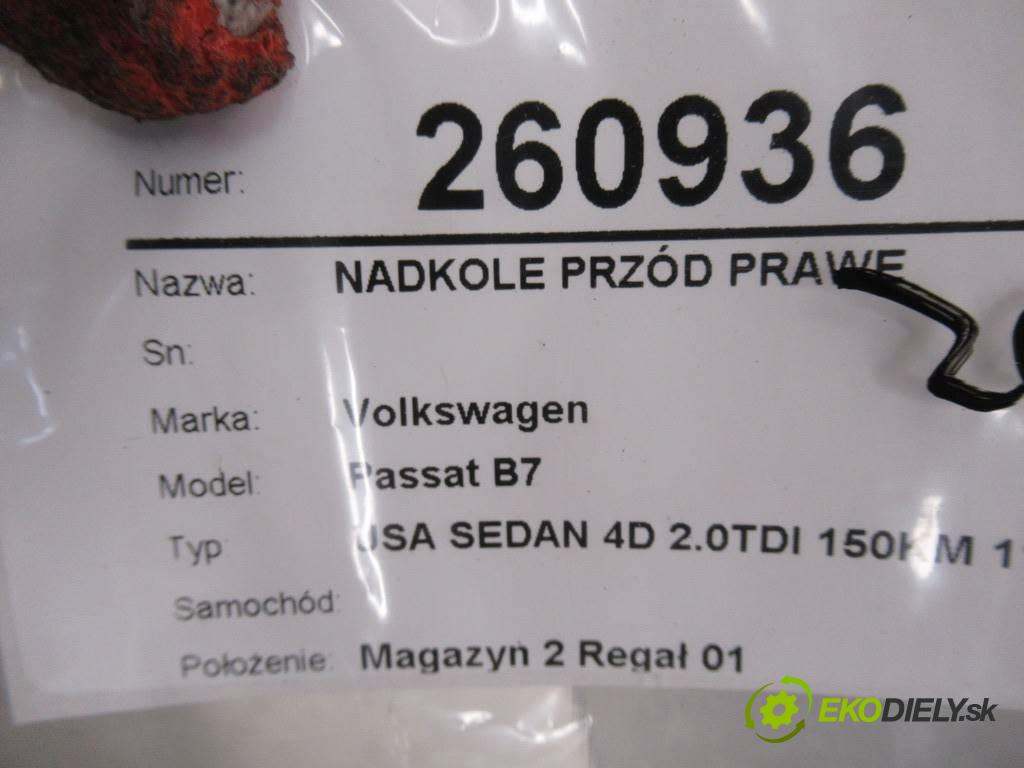 Volkswagen Passat B7    USA SEDAN 4D 2.0TDI 150KM 11-18  podblatník přední část pravé