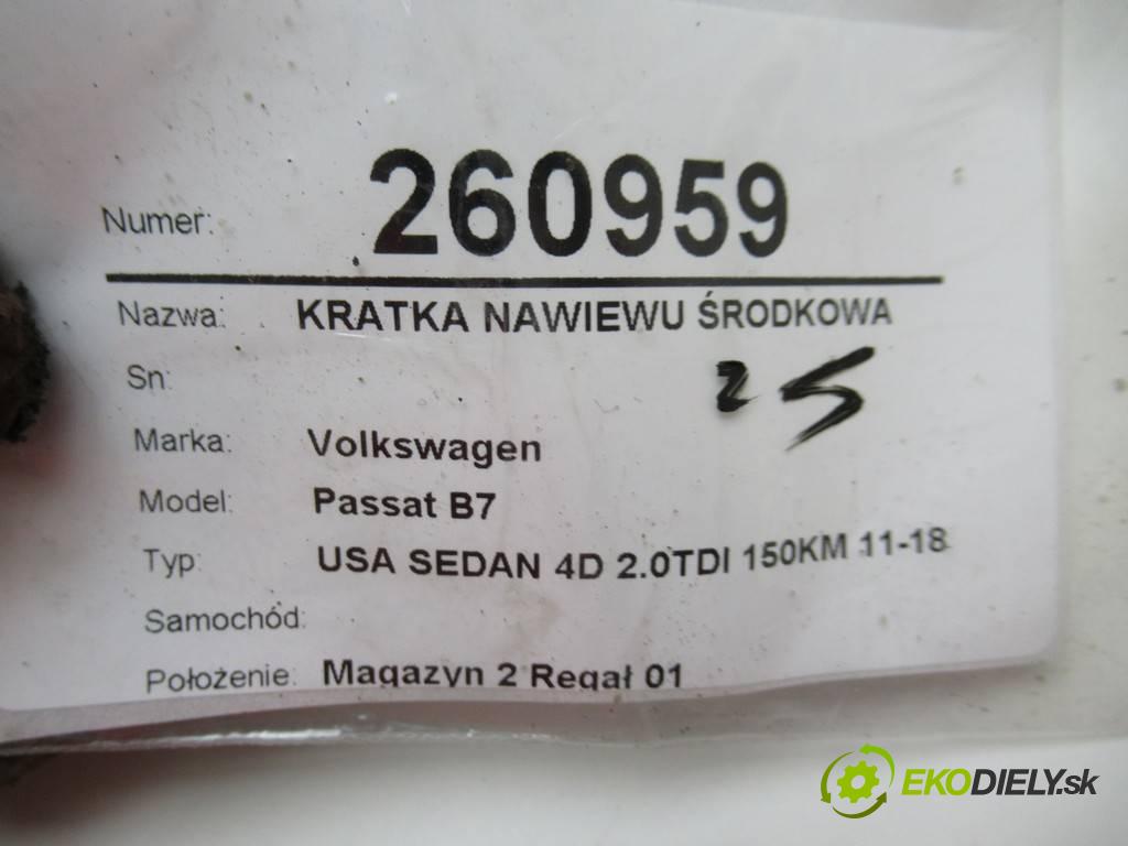 Volkswagen Passat B7    USA SEDAN 4D 2.0TDI 150KM 11-18  Mriežky kúrenia stredna 561819728  (Mriežky kúrenia (fukáre))