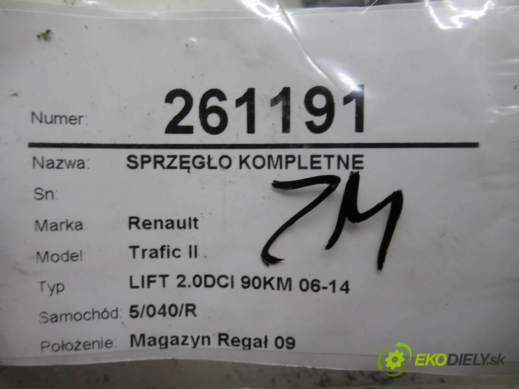 Renault Trafic II  2012 90KM LIFT 2.0DCI 90KM 06-14 2000 Spojková sada (bez ložiska) komplet  (Kompletné sady (bez ložiska))