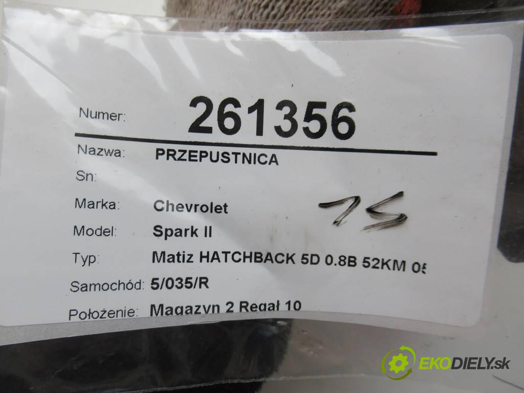 Chevrolet Spark II  2008 38 kW Matiz HATCHBACK 5D 0.8B 52KM 05-09 800 Škrtiaca klapka  (Škrtiace klapky)