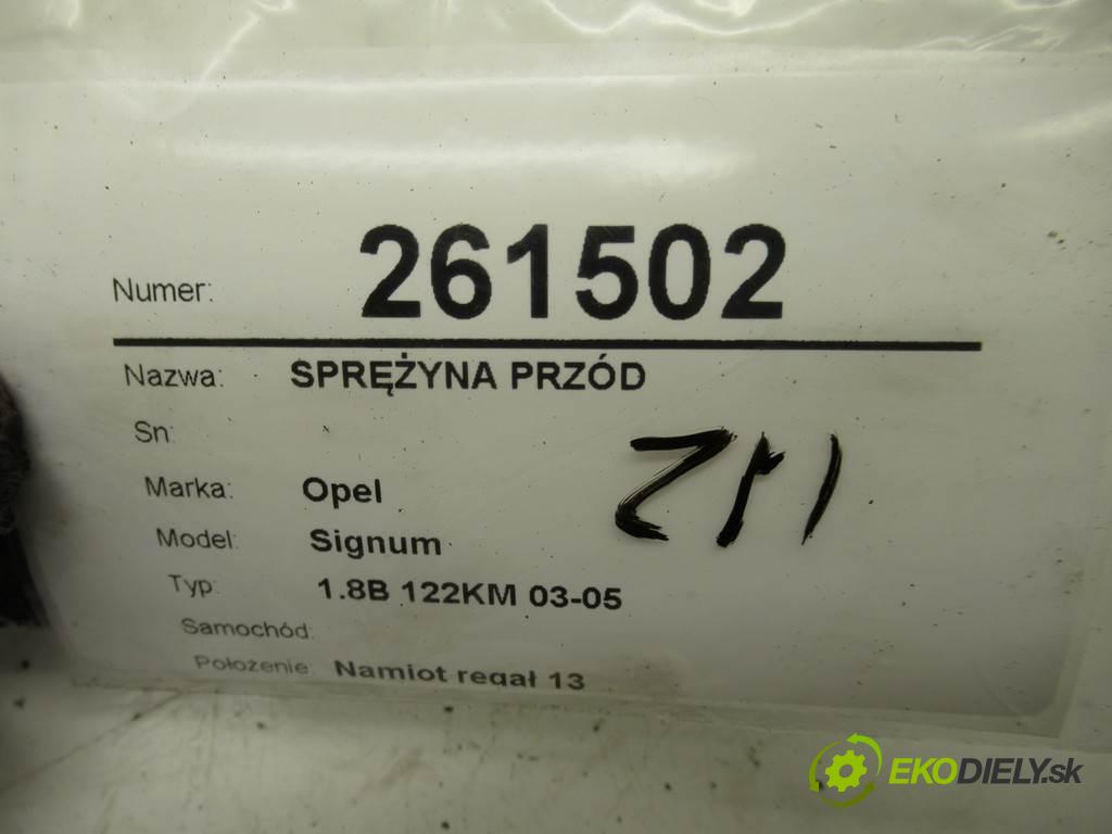 Opel Signum    1.8B 122KM 03-05  Pružina predný  (Ostatné)