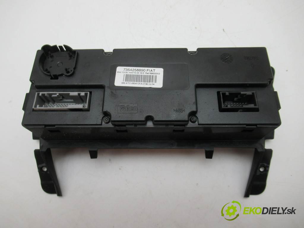 Fiat Croma  2006 110 kW KOMBI 5D 1.9JTD Multijet 150KM 05-11 1900 Panel ovládania kúrenia 7354258890 (Prepínače, spínače, tlačidlá a ovládače kúrenia)