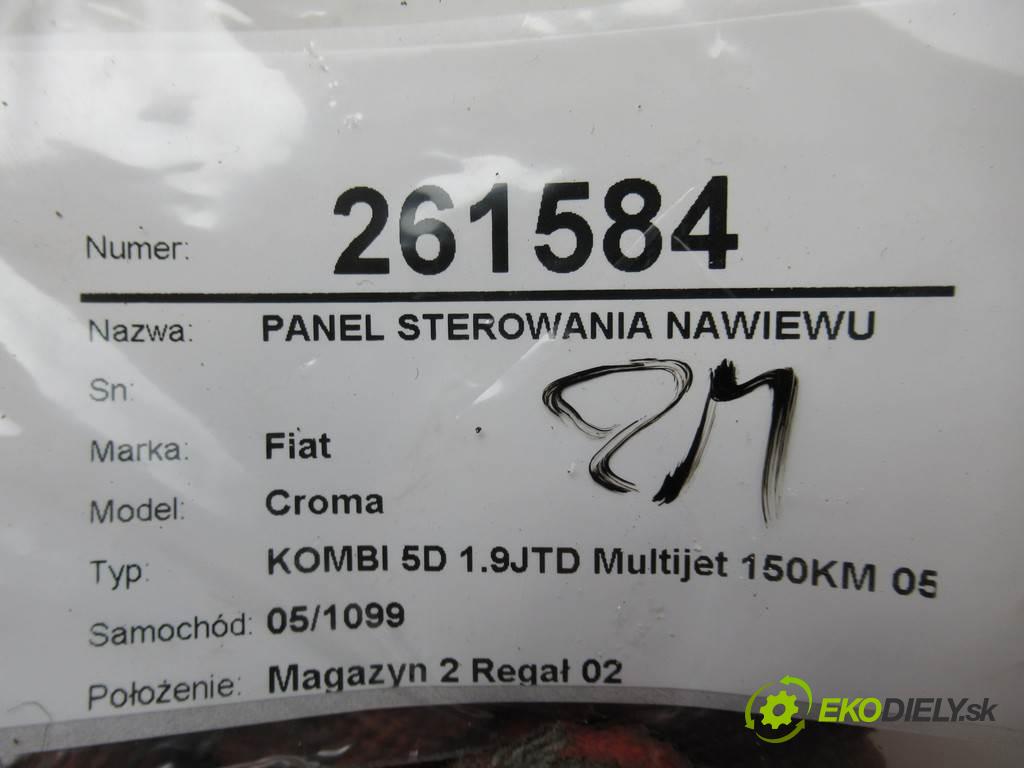 Fiat Croma  2006 110 kW KOMBI 5D 1.9JTD Multijet 150KM 05-11 1900 Panel ovládania kúrenia 7354258890 (Prepínače, spínače, tlačidlá a ovládače kúrenia)