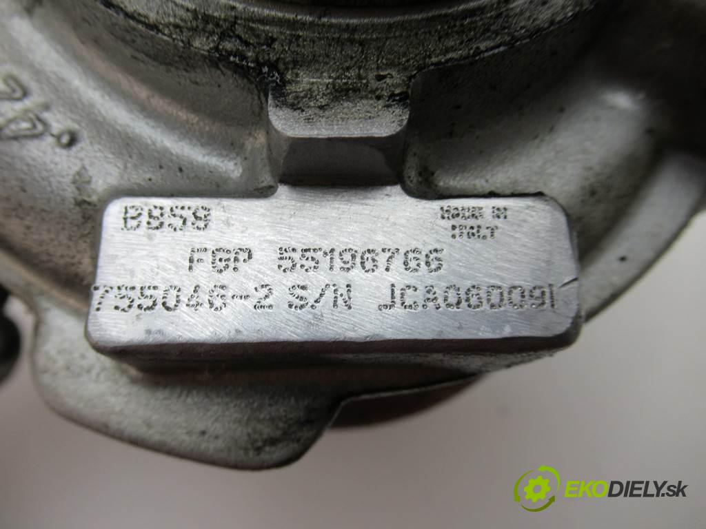 Fiat Croma  2006 110 kW KOMBI 5D 1.9JTD Multijet 150KM 05-11 1900 turbo 55196766 (Turbodúchadla (kompletní))