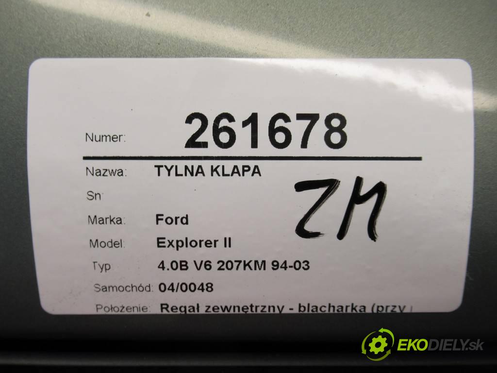Ford Explorer II  1999  4.0B V6 207KM 94-03 4000 zadná kapota  (Zadné kapoty)
