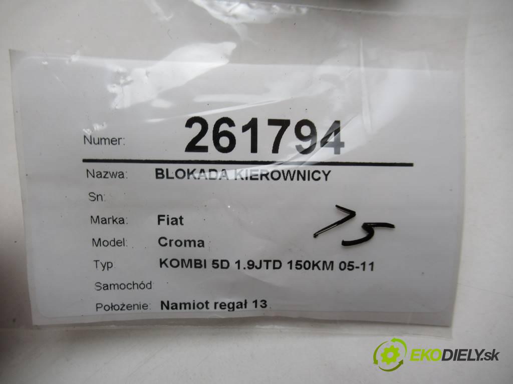 Fiat Croma    KOMBI 5D 1.9JTD 150KM 05-11  blokáda volantu 00517205180 (Ostatní)
