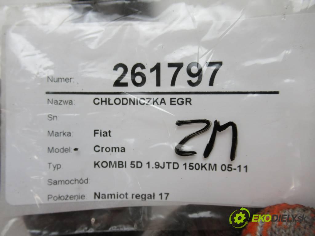 Fiat Croma    KOMBI 5D 1.9JTD 150KM 05-11  Chladič EGR 55202430 (EGR ventily)