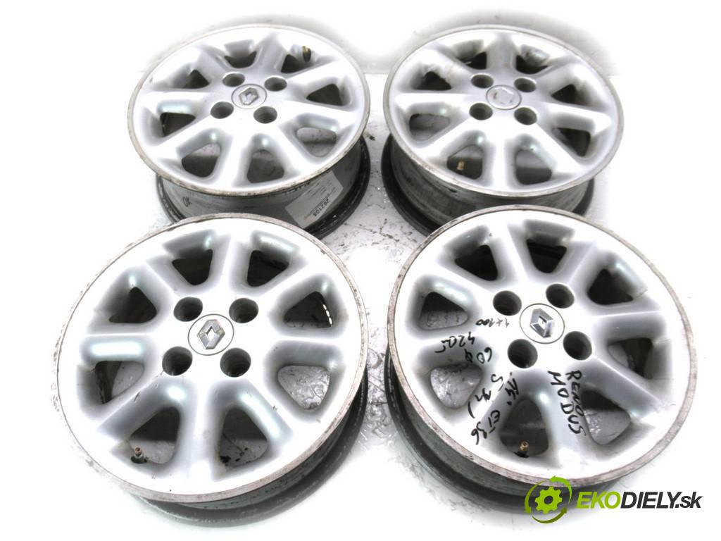 Renault Modus    14 5,5J 4X100 ET36  disky hliníkové - 14  (Hliníkové)
